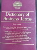 Barron's Dictionary of Business Terms