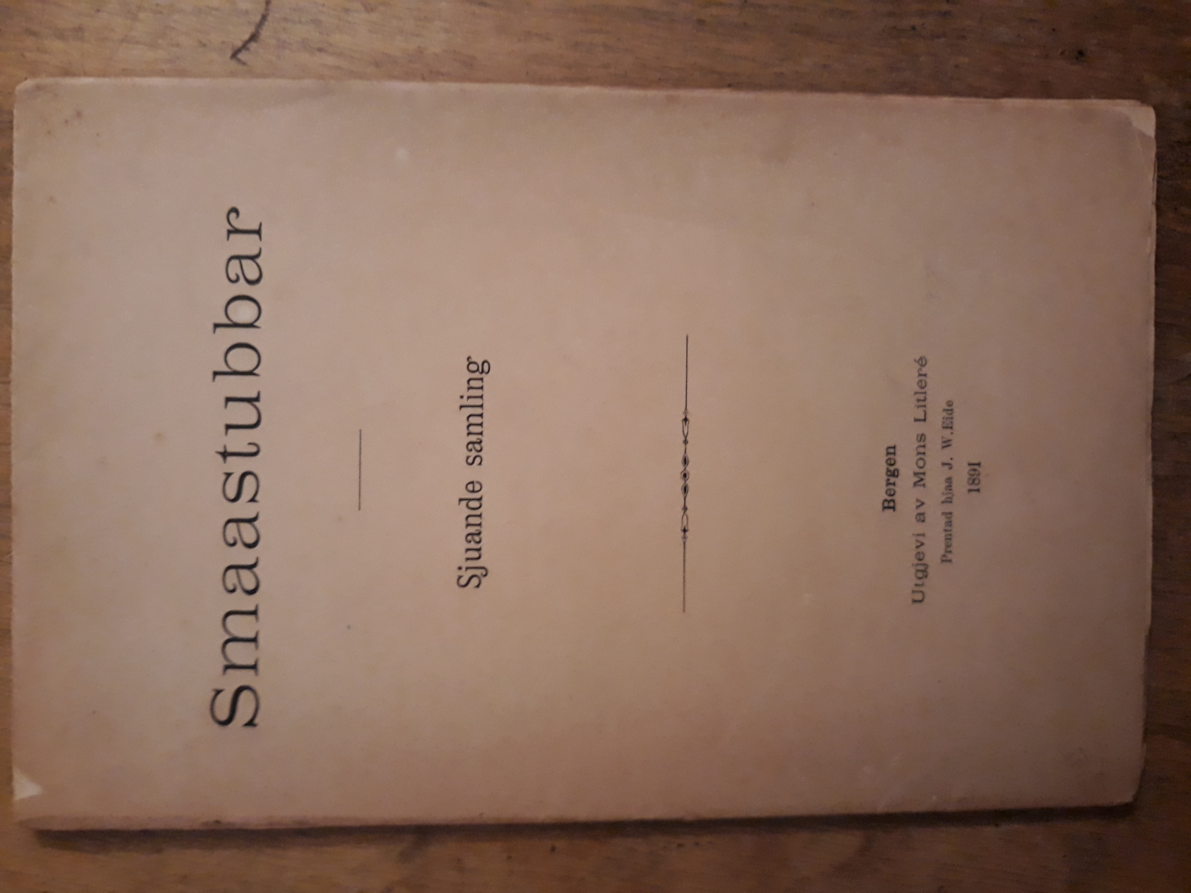 Smaastubbar. Sjuande samling
