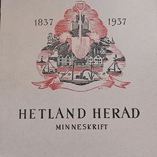 Hetland Herad 1837-1937