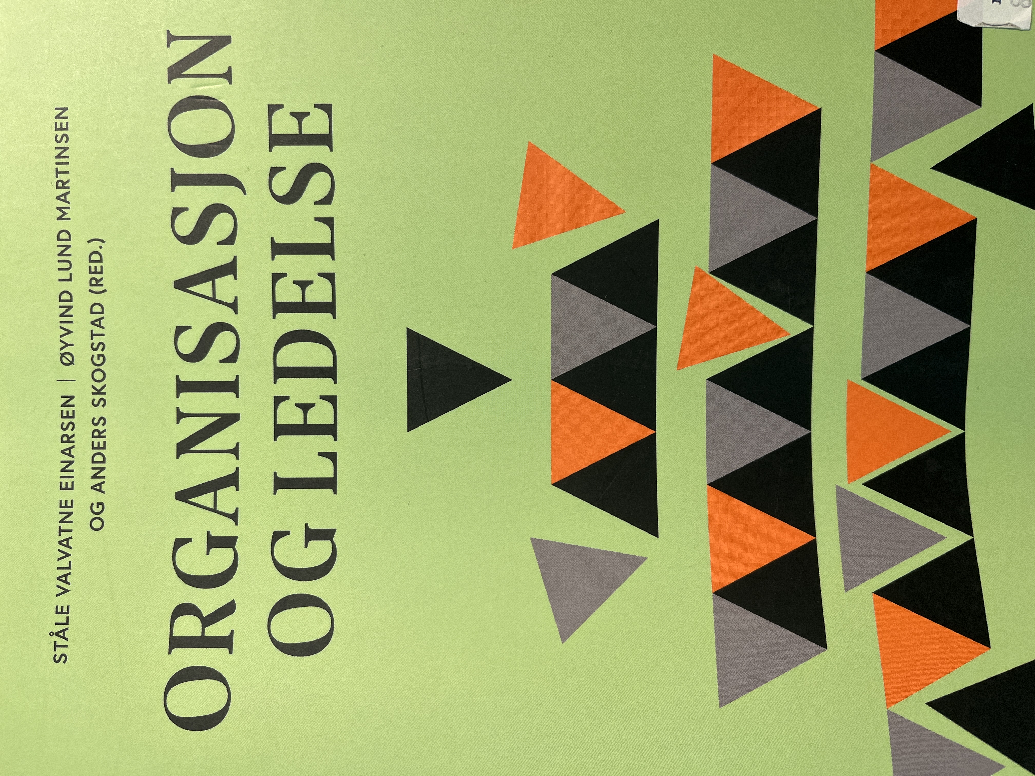 Organisasjon og ledelse