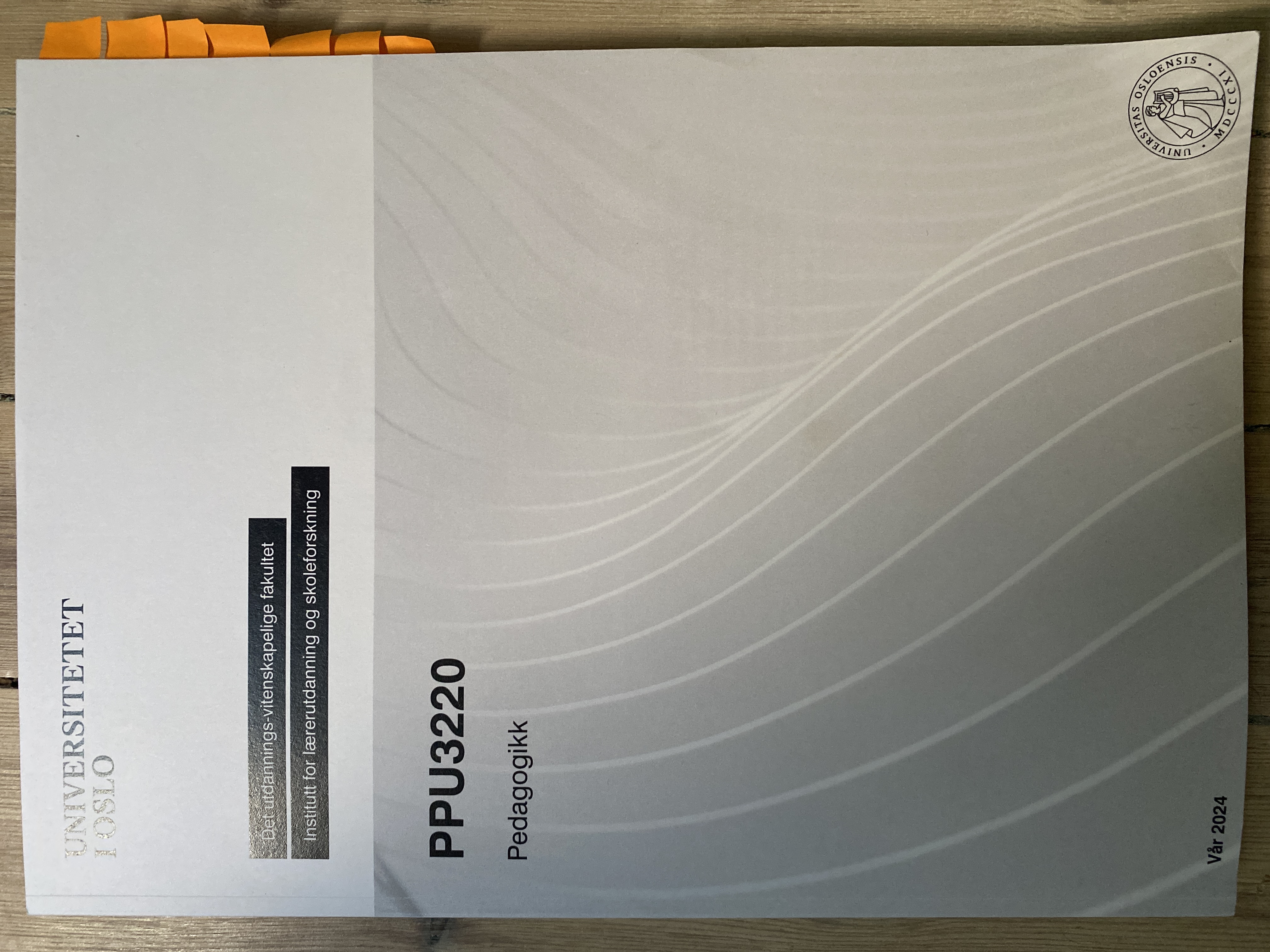 Kompendium PPU3220 Pedagogikk