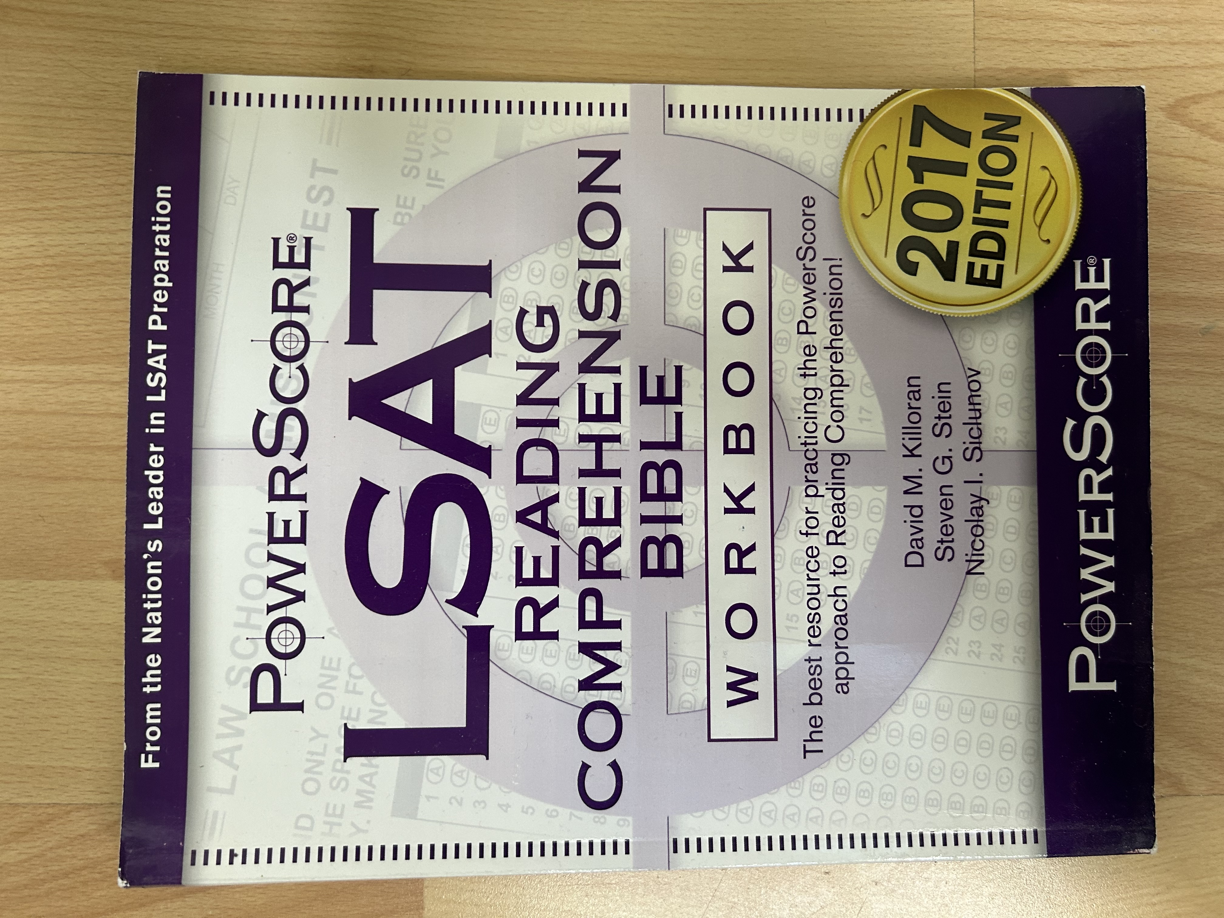 PowerScore's LSAT reading comprehension bible workbook på Bookis.com