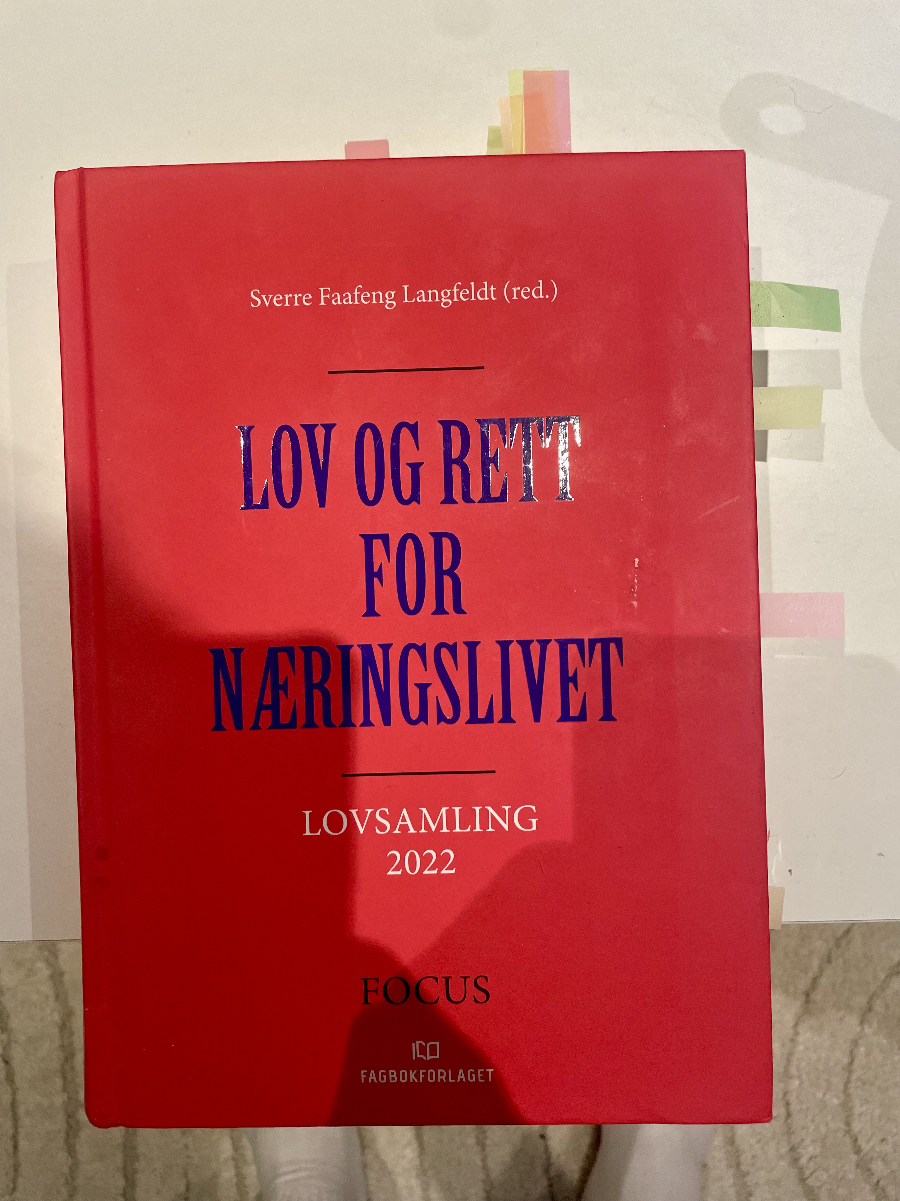 Lov og rett for næringslivet - Lovsamling 2022 - Forretningsjuss