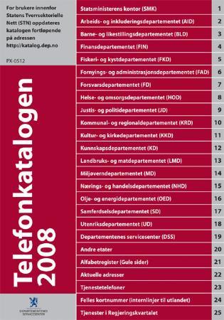 Telefonkatalogen 2008
