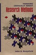 Thinking critically about research methods