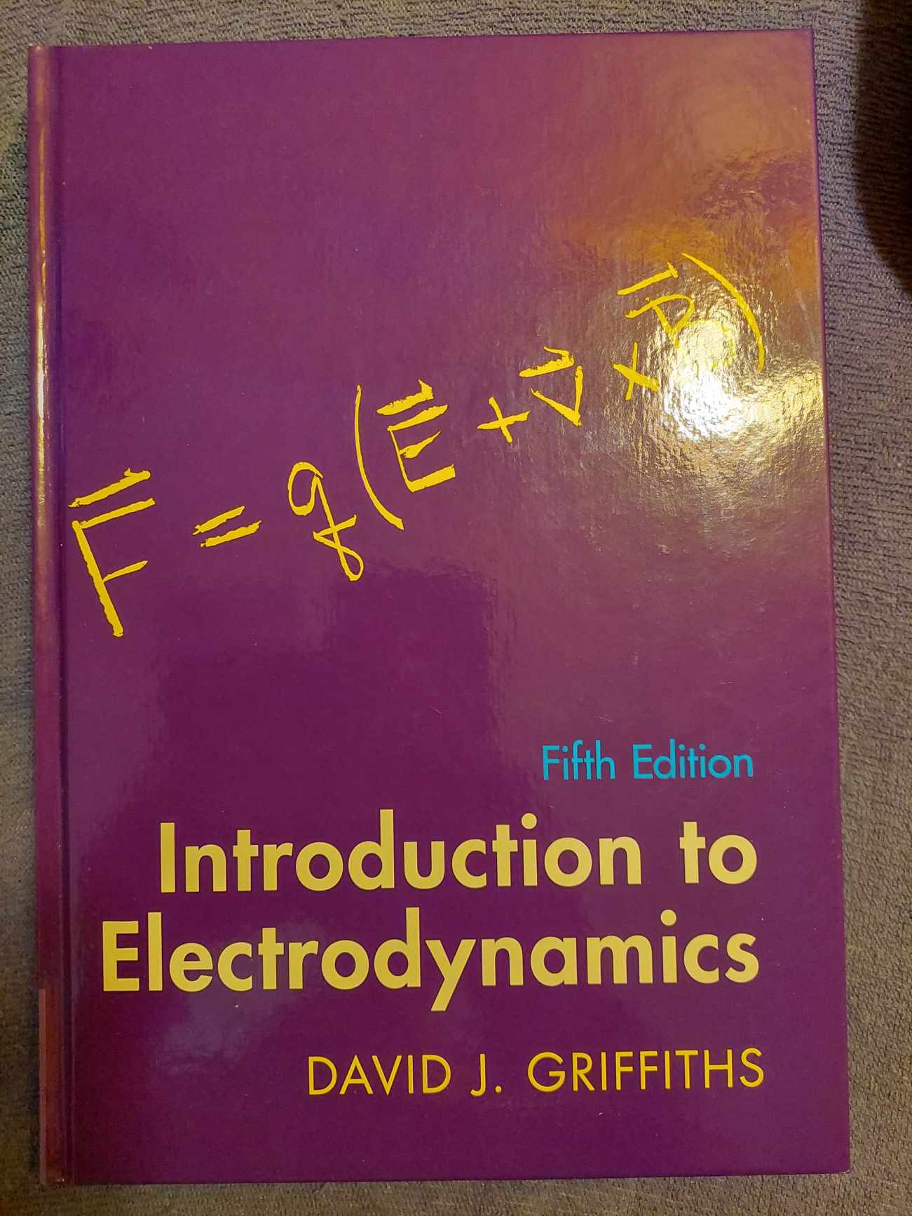 Introduction to Electrodynamics 5th edition