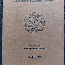 Gamalt frå Voss. Hefte XIII. 1981
