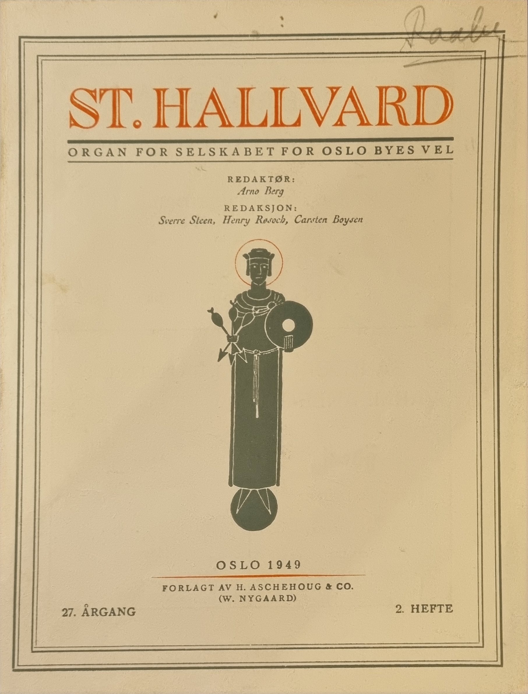 St. Hallvard 1949 2