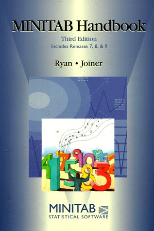 Minitab Handbook third edition statistical software 