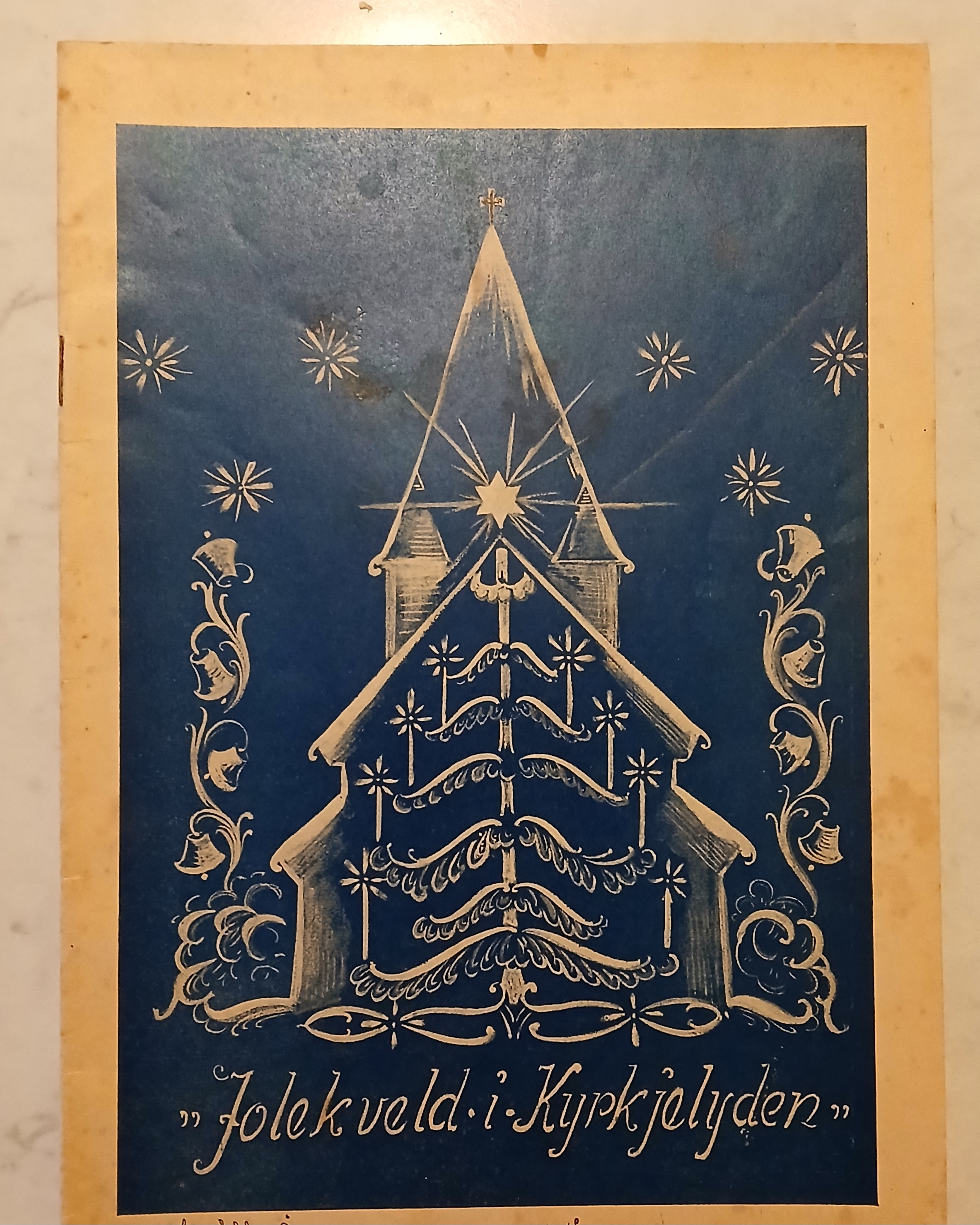 "Jolekveld i Kyrkjelyden". Jolenummer åt Kyrkjelydblad for Voss 
