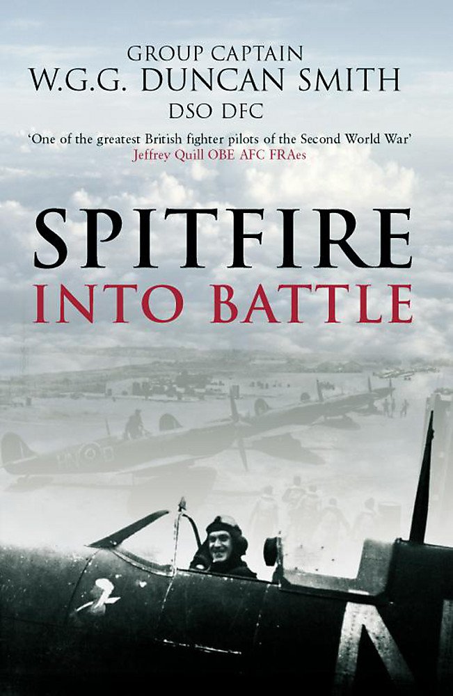 Spitfire into battle