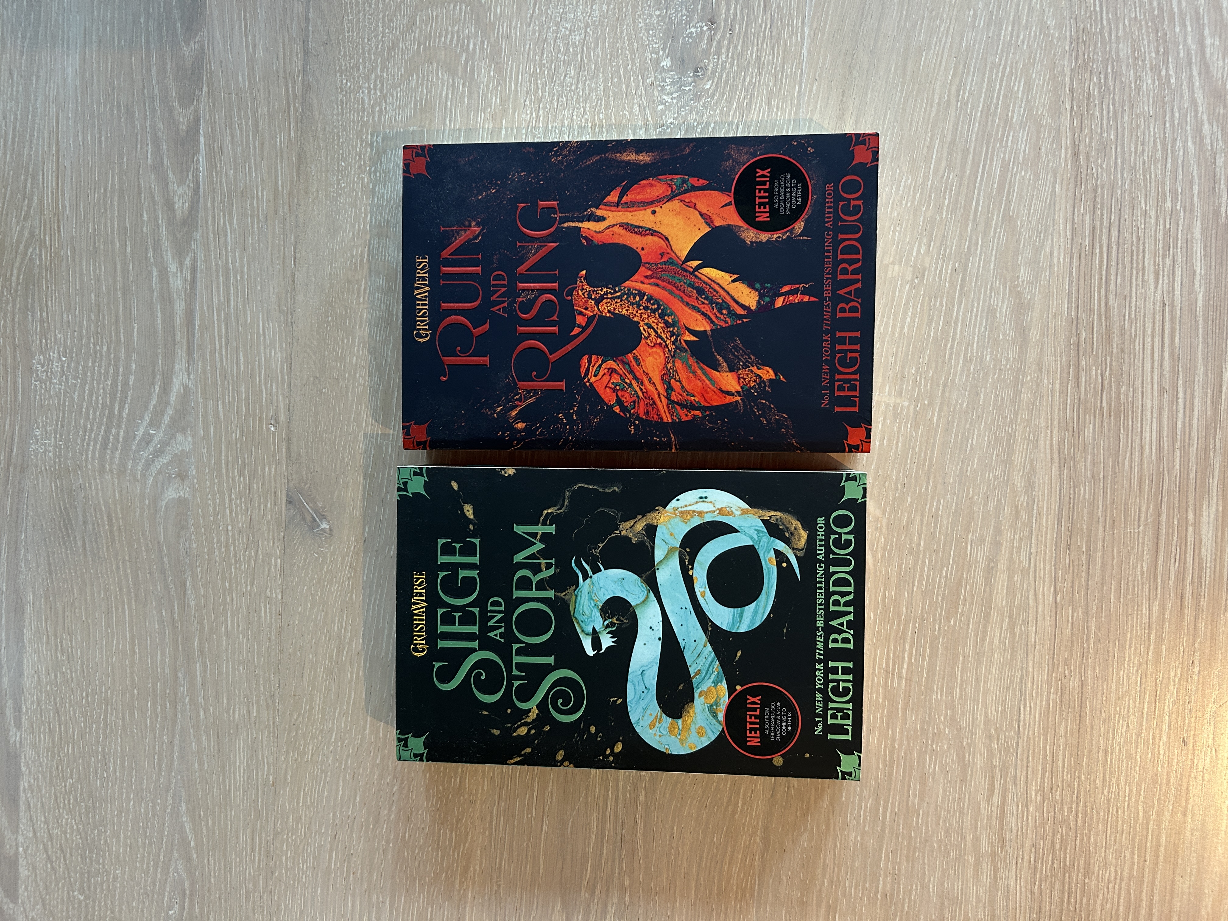 Siege and Storm, Ruin and Rising