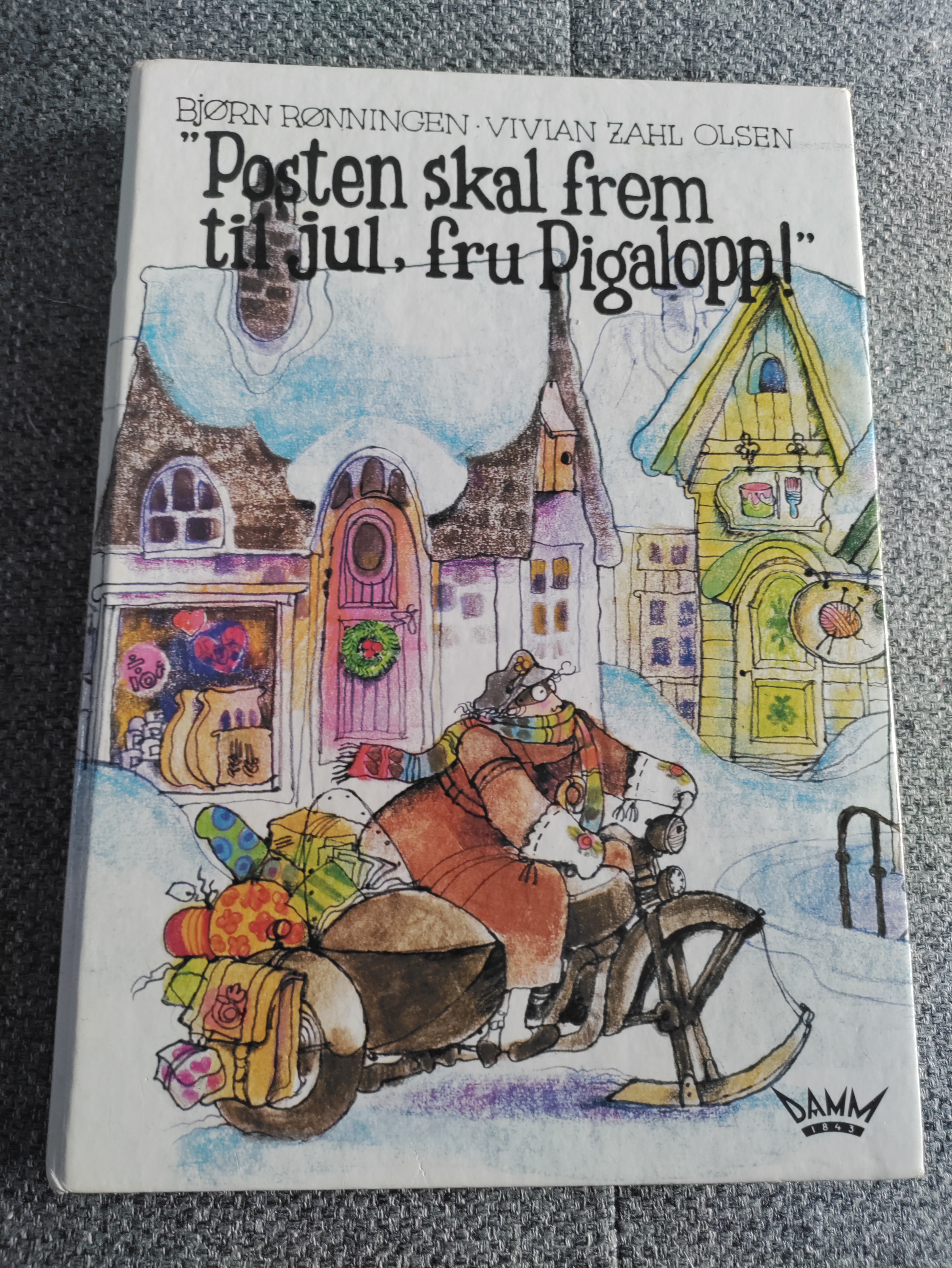 Posten skal frem til jul,fru Pigalopp