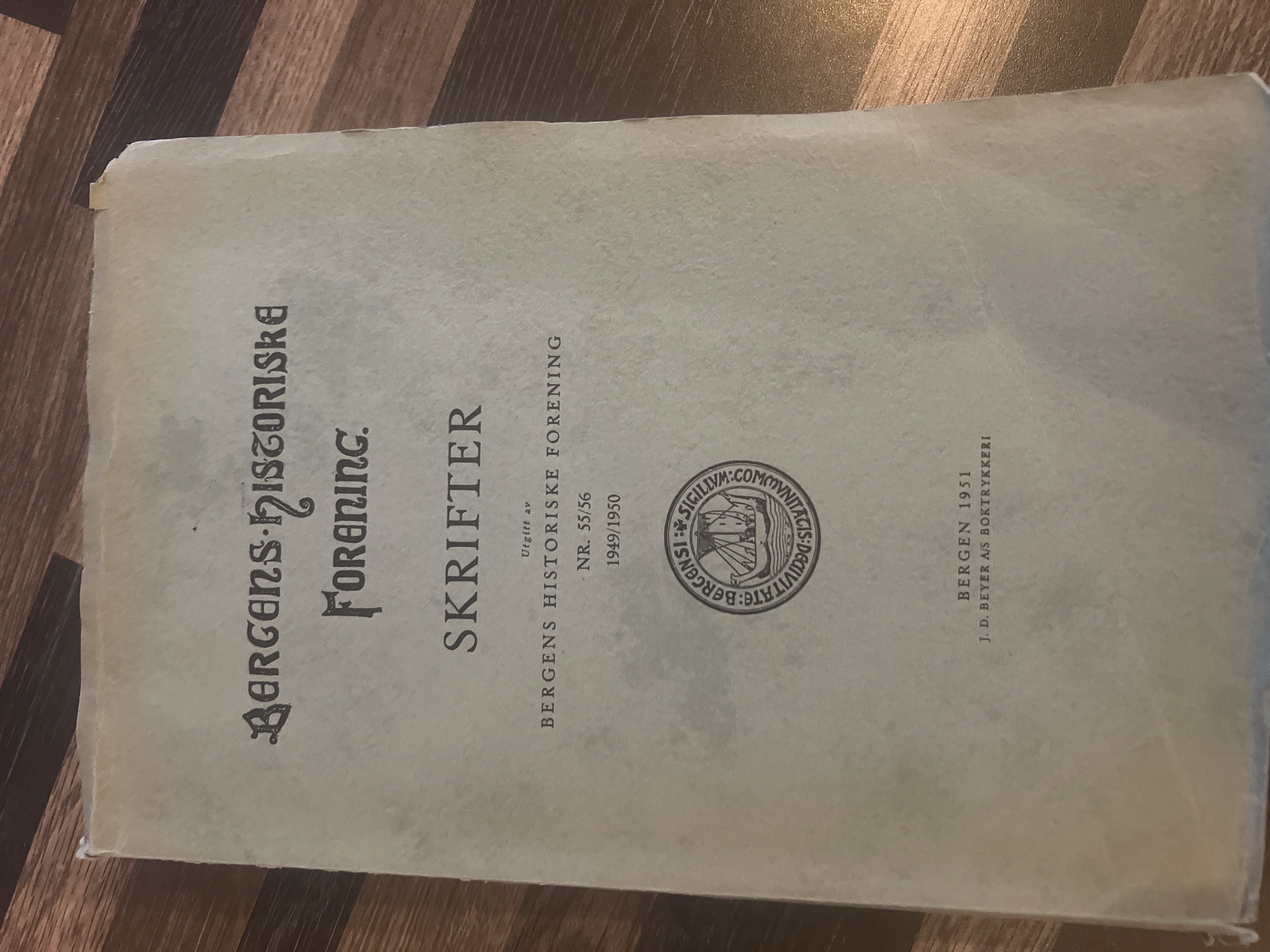 Bergens Historiske Forening Nr 55/56