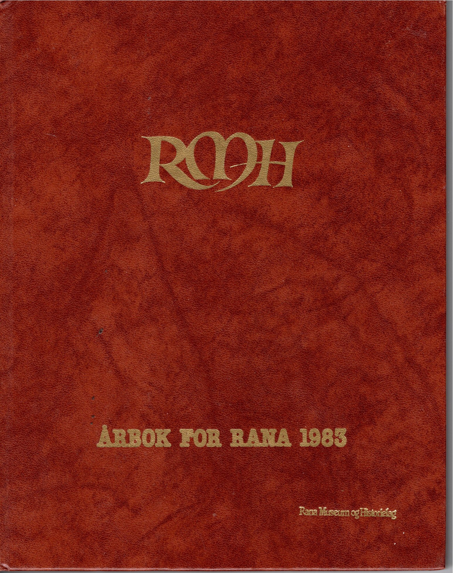 Årbok for Rana 1983