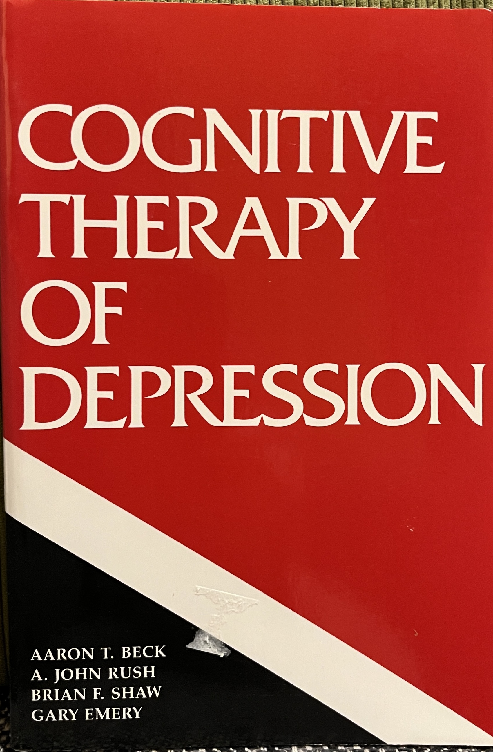 Cognitive Therapy of Depression