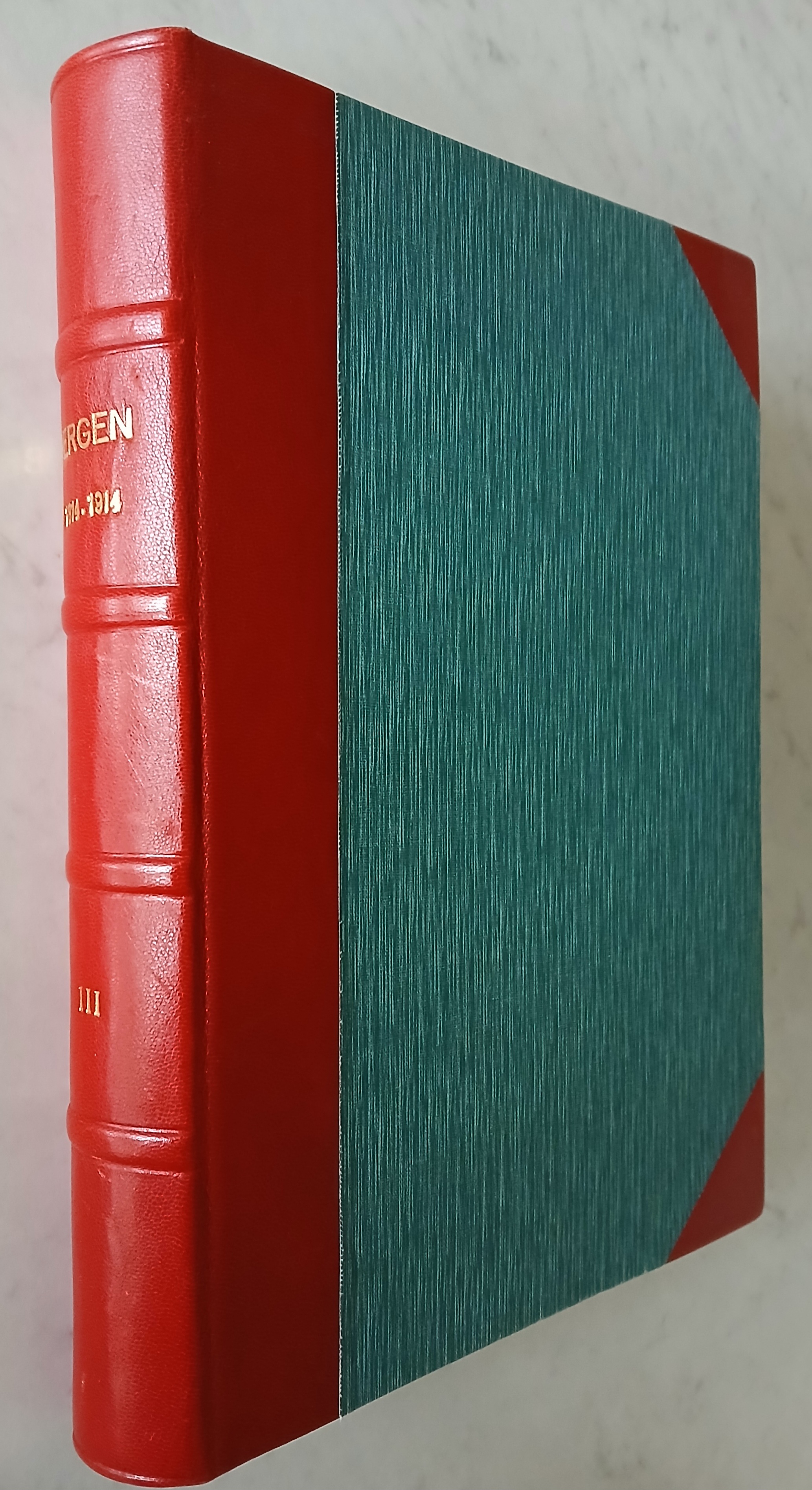 Bergen 1814-1914. Bind III