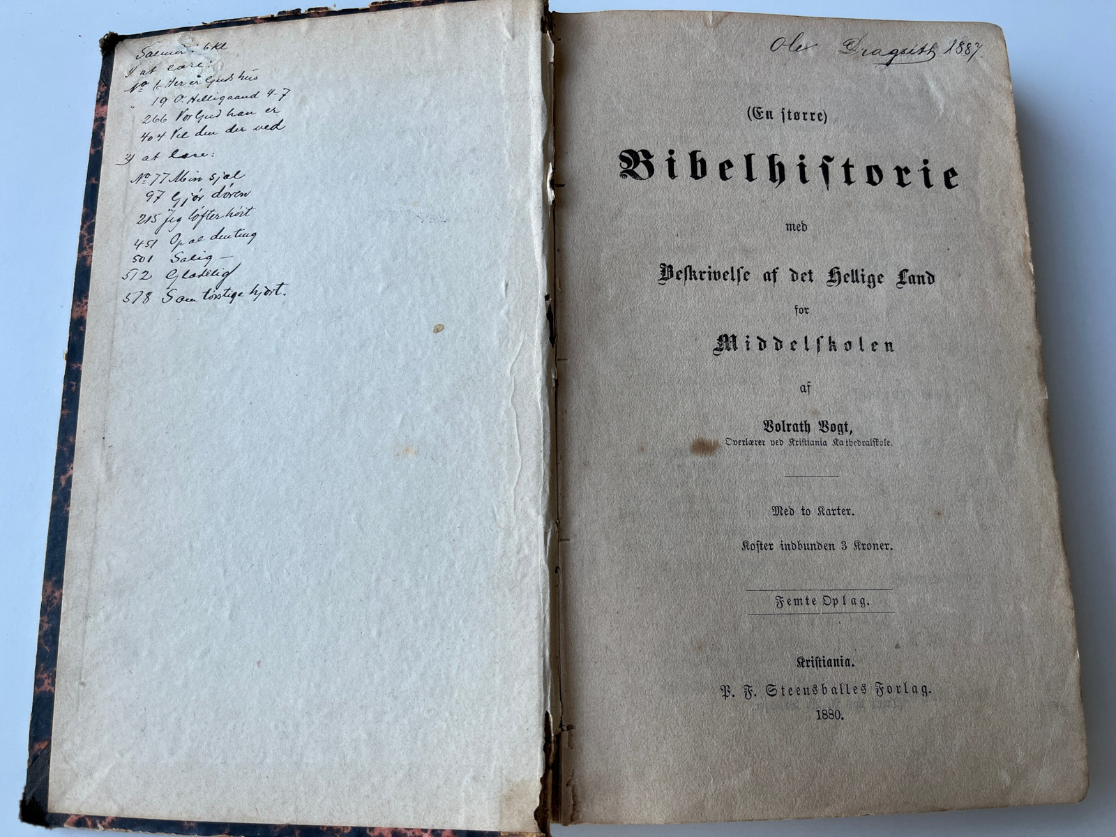 Bibelhistorie for middelskolen