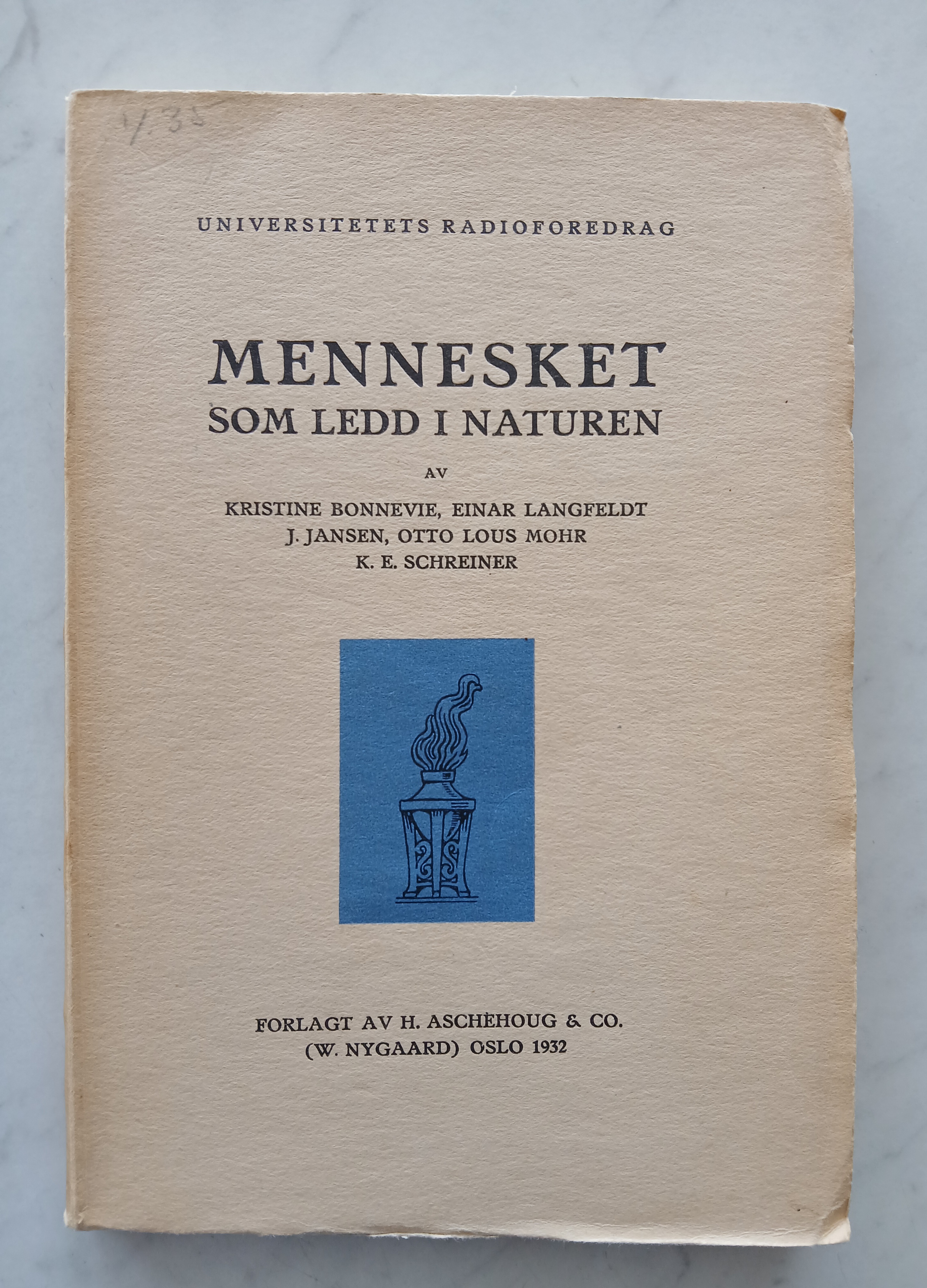 Mennesket som ledd i naturen