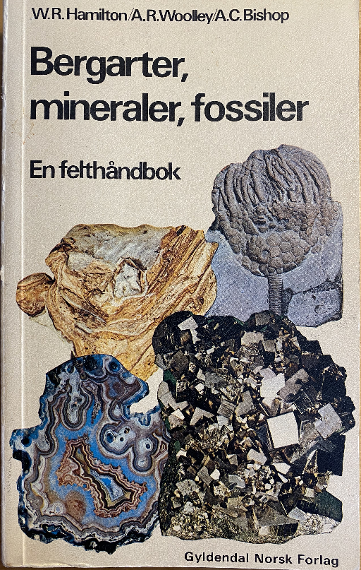 Bergarter, mineraler, fossiler