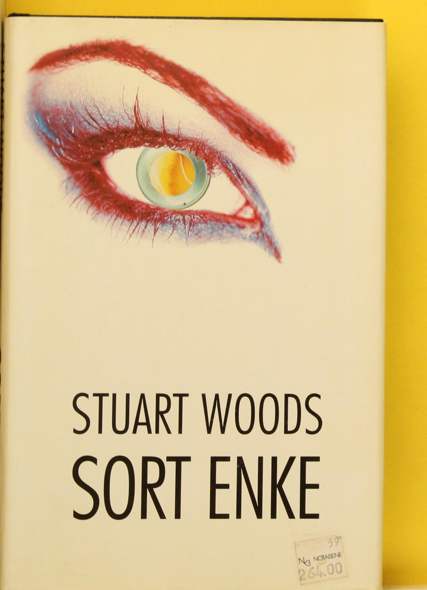Sort enke