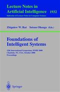 Foundations of intelligent systems : 12th international symposium, ISMIS 2000, Charlotte, NC, USA, October 11-14, 2000 : proceedings