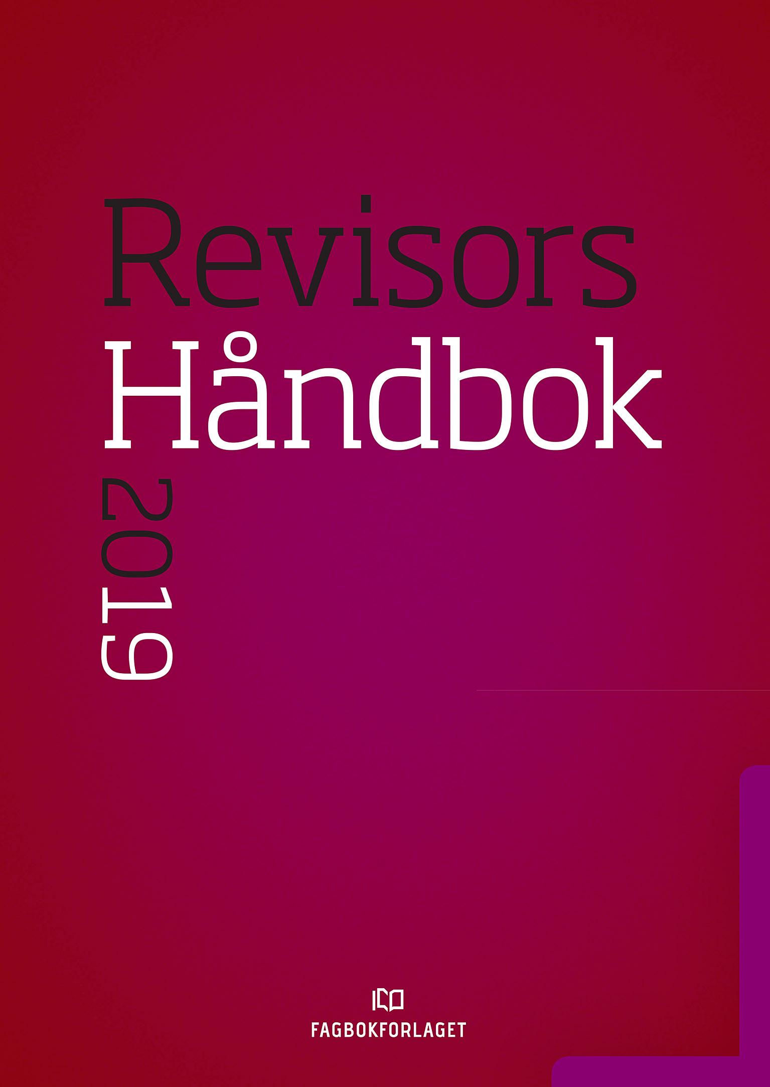 Revisors håndbok 2017
