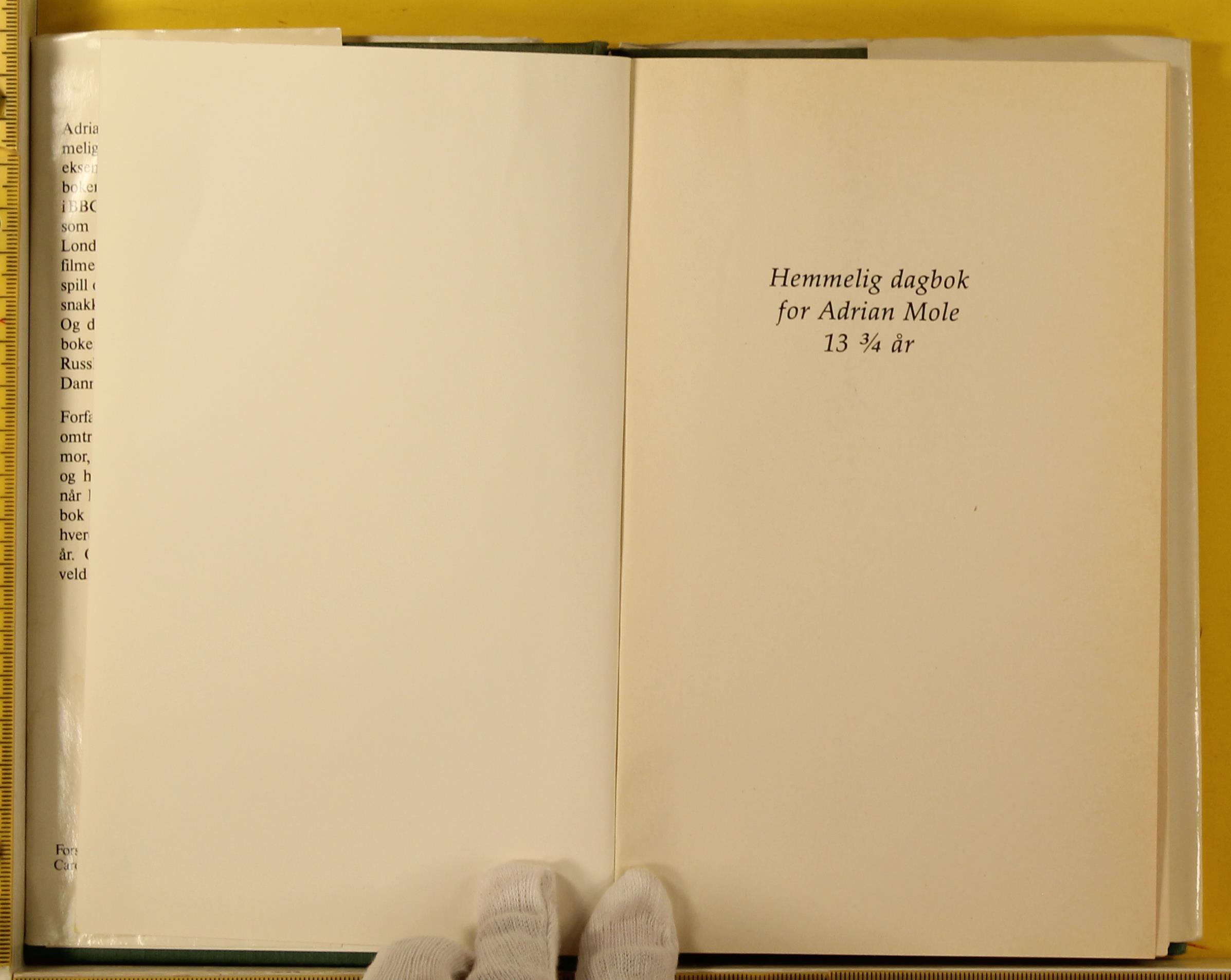 Hemmelig dagbok for Adrian Mole 13 3/4 år