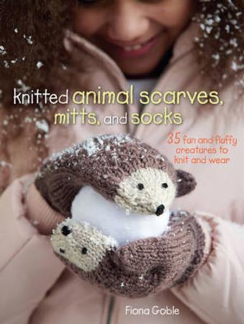 Knitted animal scarves