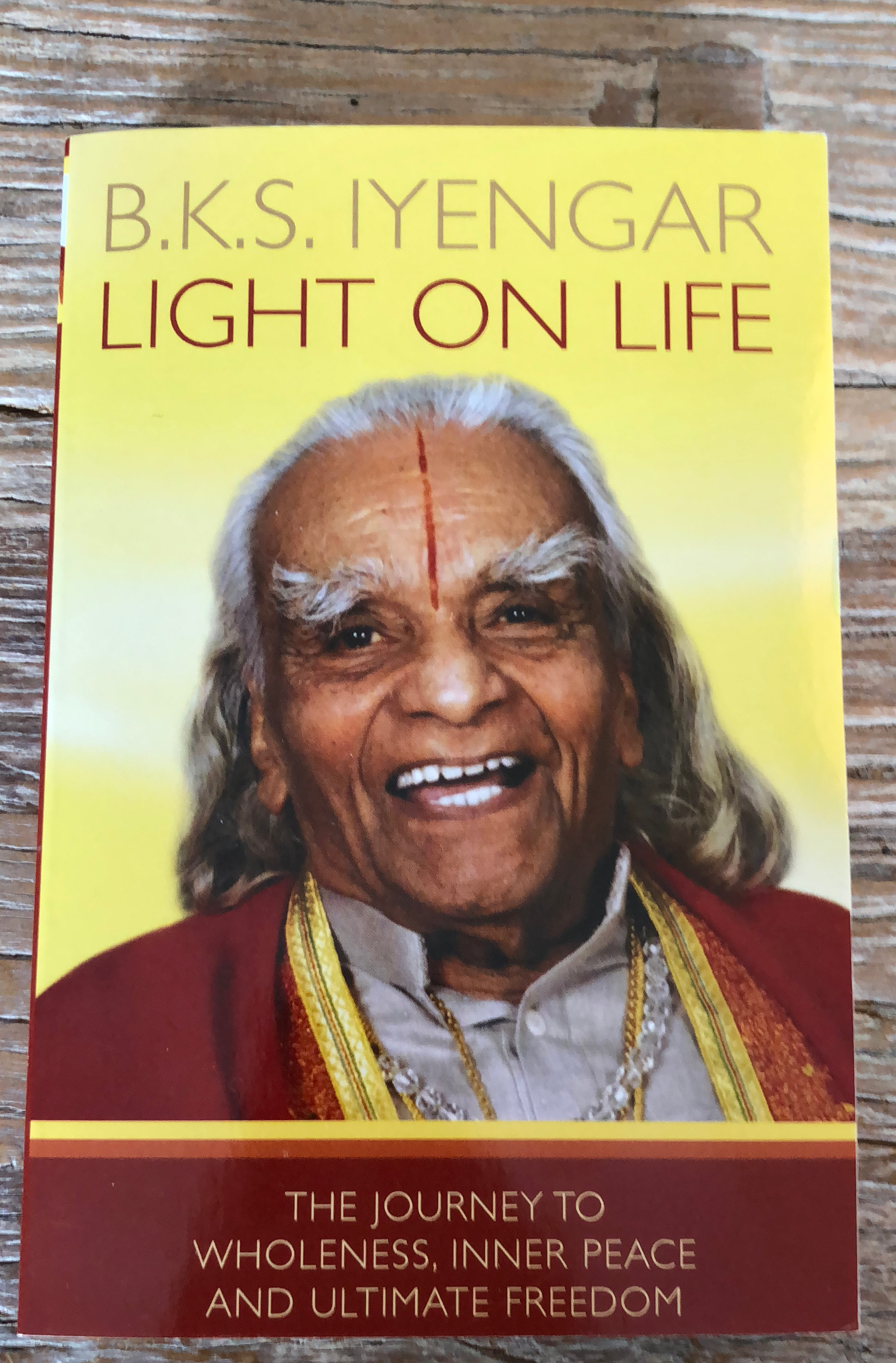 B.K.S. Iyengar- Light on life
