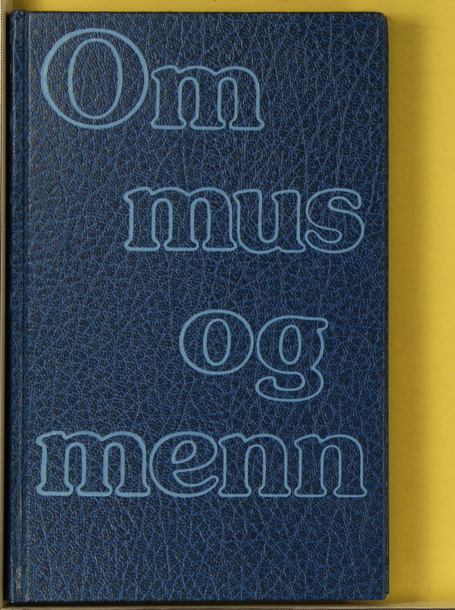 Om mus og menn