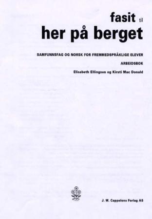 Her på berget