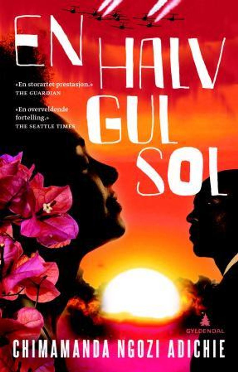 En halv gul sol