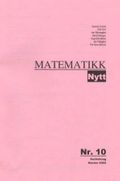 Matematikknytt nr. 10