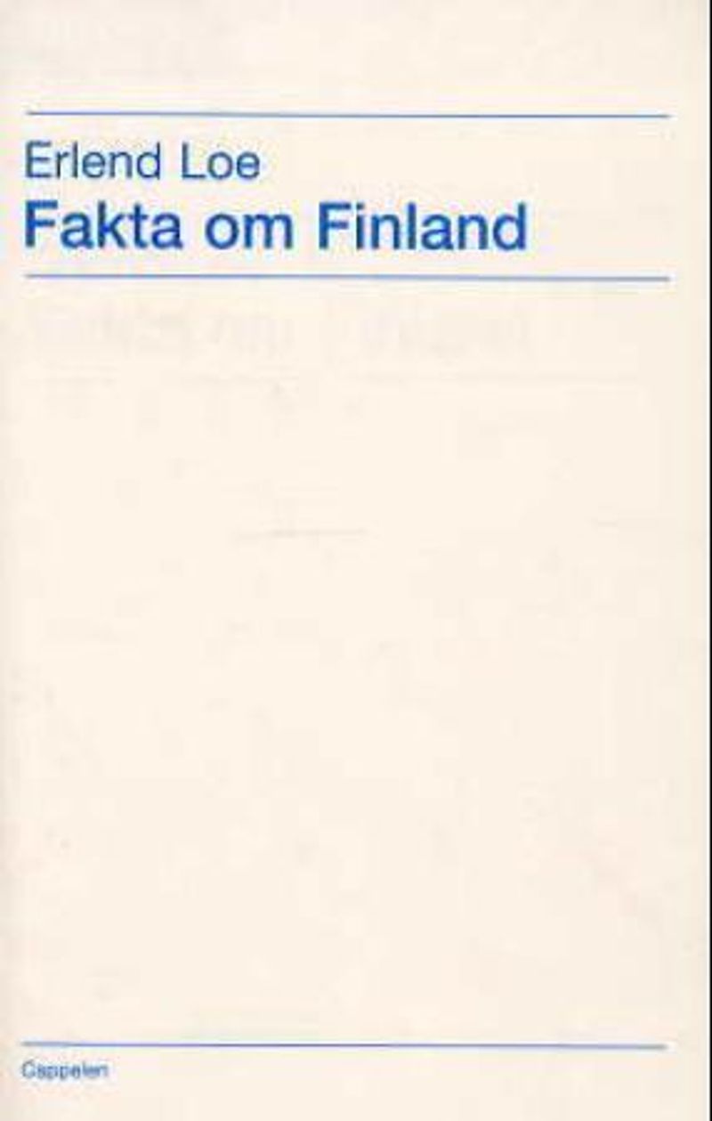 Fakta om Finland