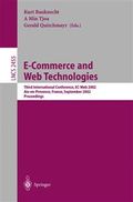 E-commerce and web technologies : third international conference, EC-Web 2002, Aix-en-Provence, France, September 2-6, 2002 : proceedings