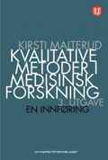 Kvalitative metoder i medisinsk forskning