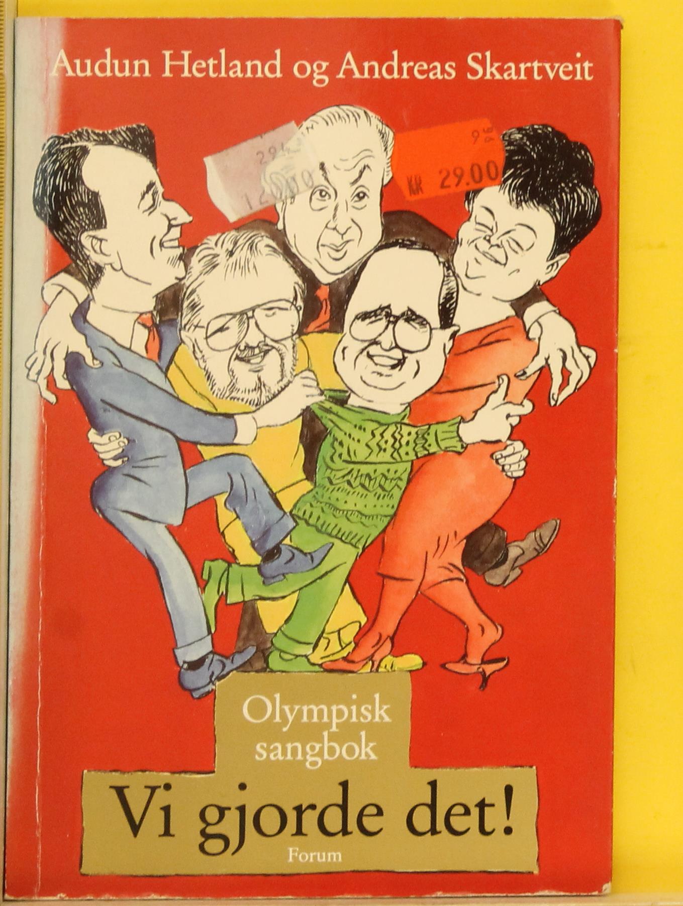 Vi gjorde det! Olympisk sangbok