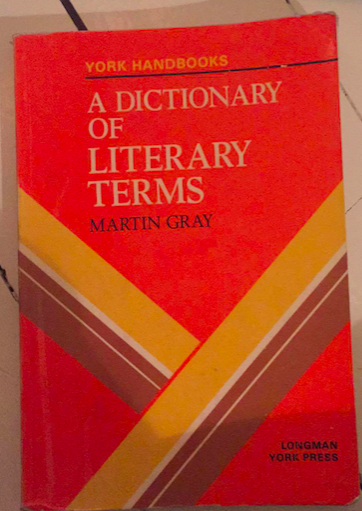 A dictionary of literary terms