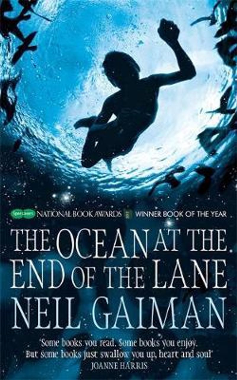 The ocean at the end of the lane