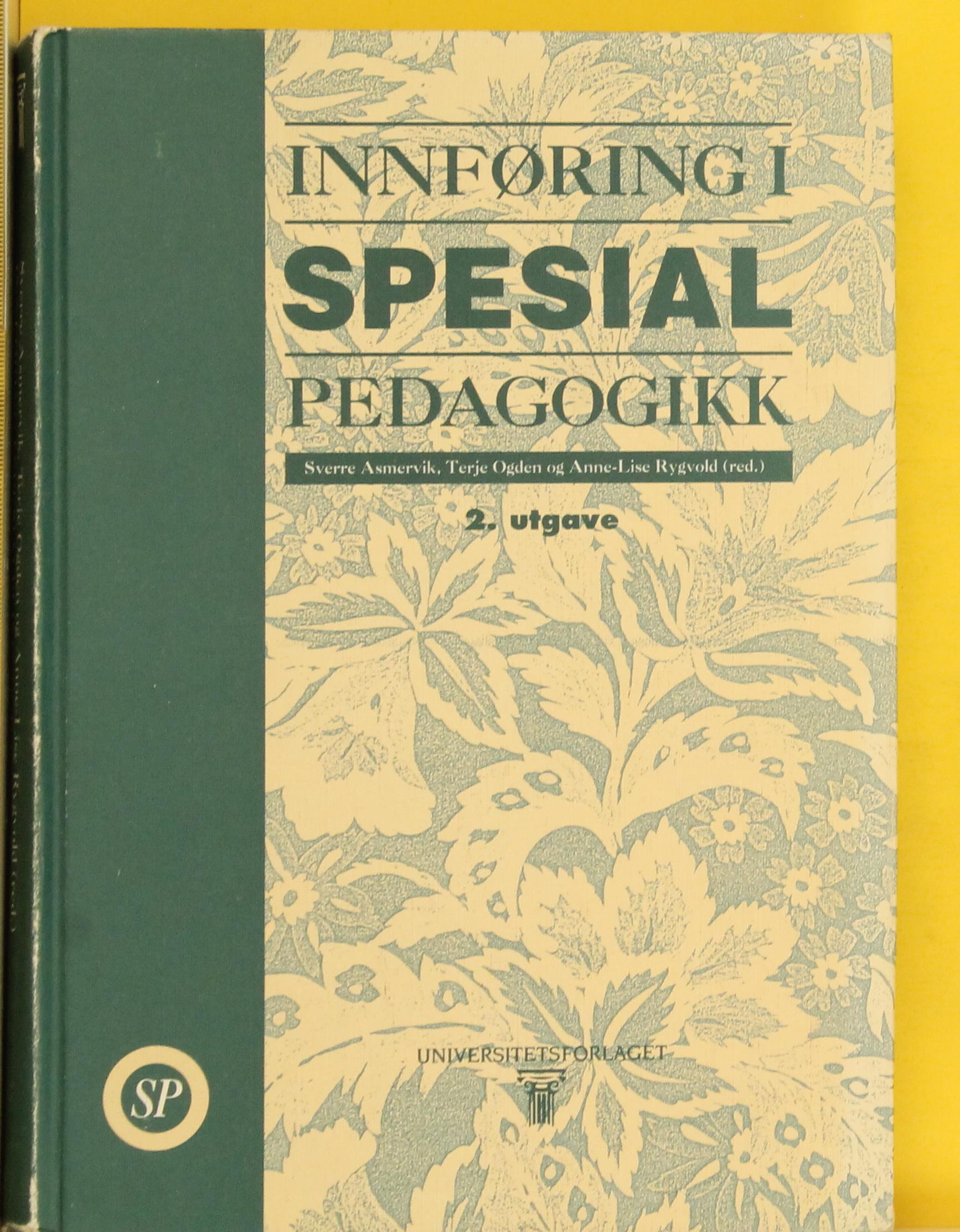 Innføring i spesialpedagogikk