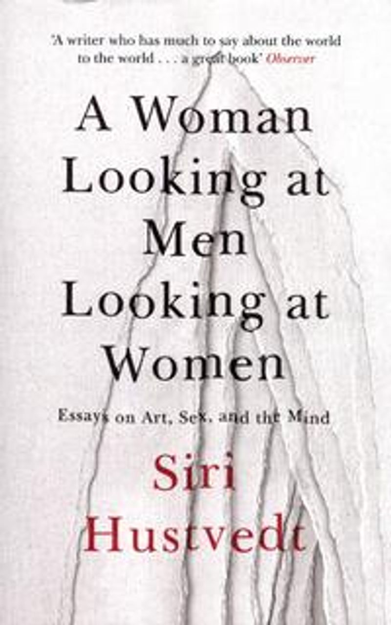 A woman looking at men looking at women