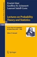 Lectures on probability theory and statistics : École d'été de probabilités de Saint-Flour XXVI - 1996