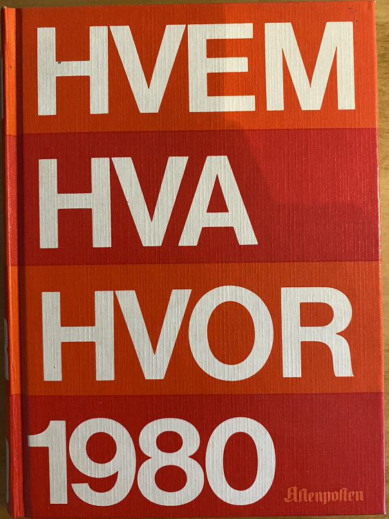 Hvem hva hvor 1980