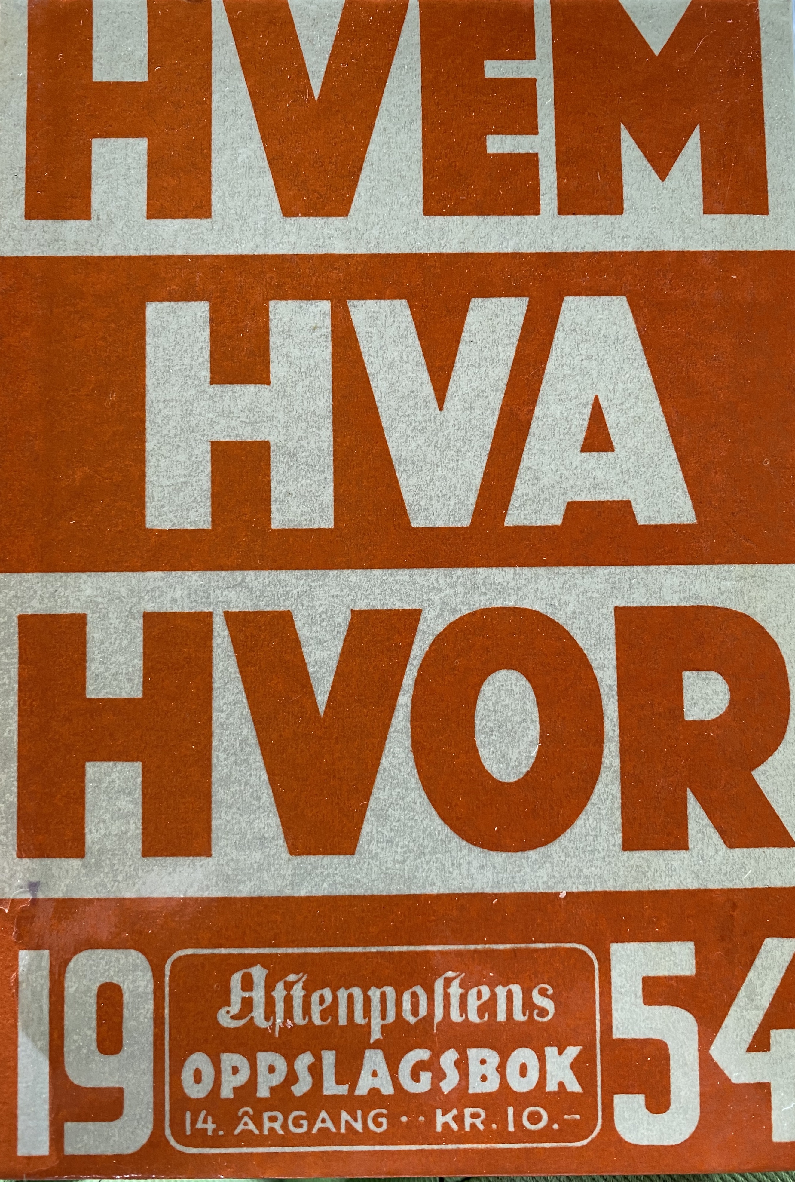 Hvem hva hvor 1954