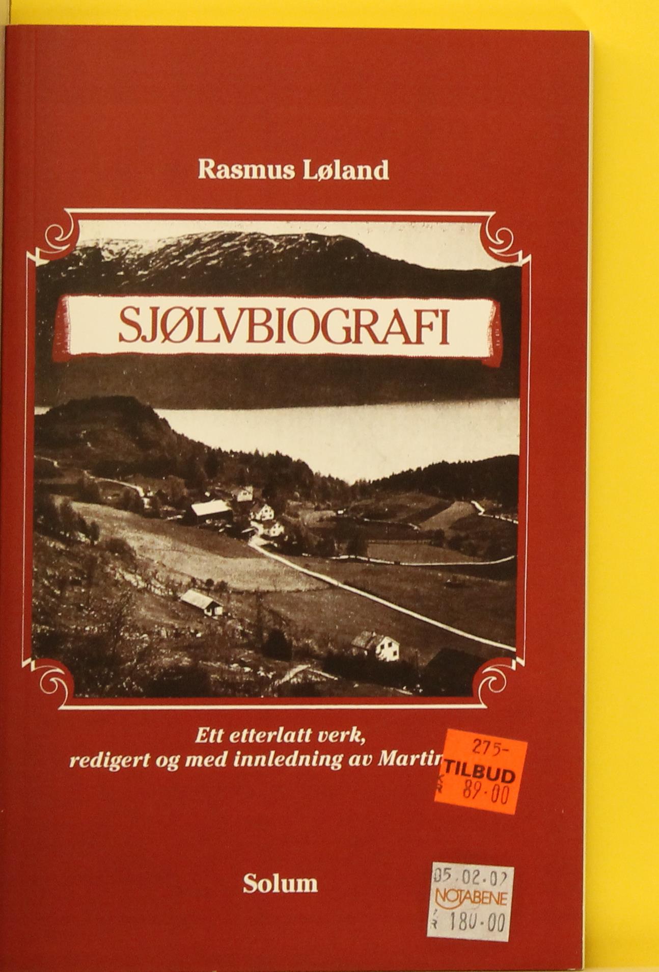 Sjølvbiografi