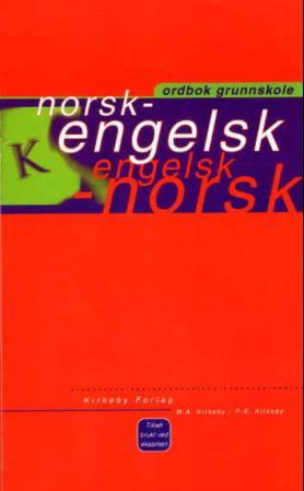 Norsk-engelsk, engelsk-norsk