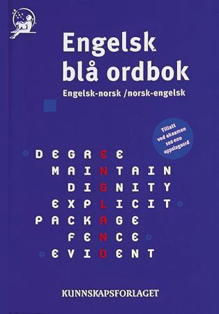 Engelsk blå ordbok