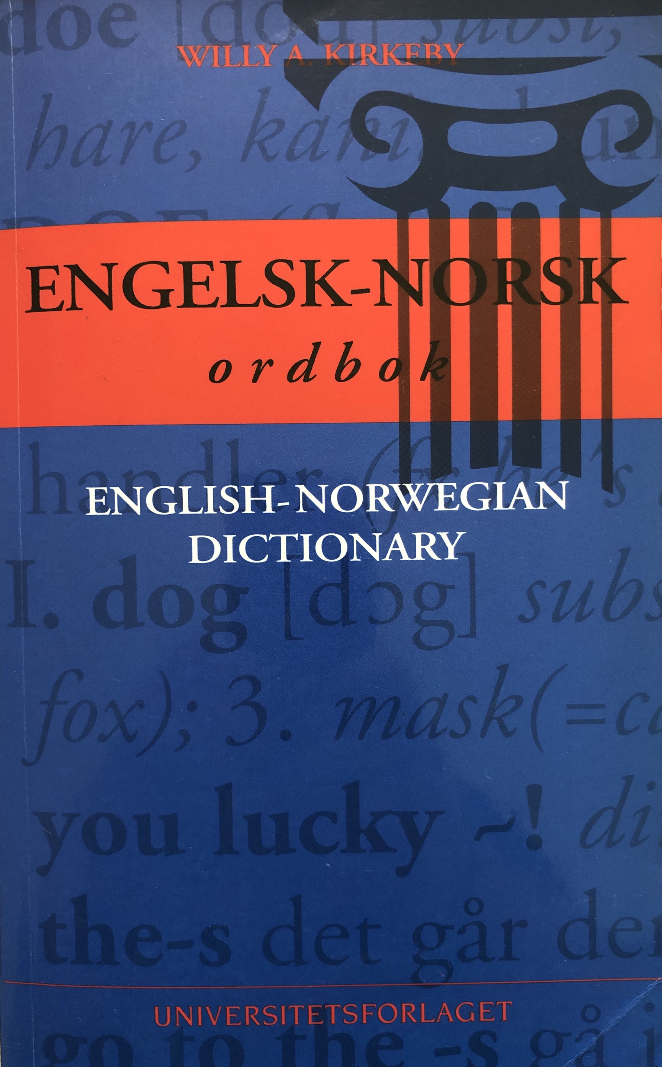 Engelsk-norsk ordbok = English-Norwegian dictionary