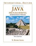 Introduction to Java Programming